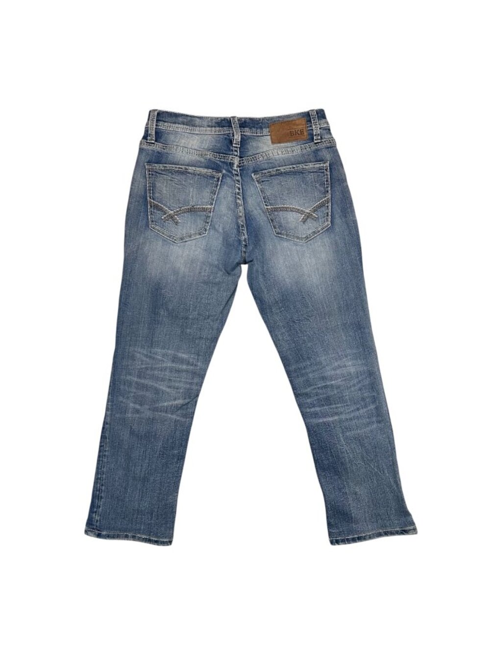 BKE Carter 30 Straight Leg CROP Denim Jean Streetwear